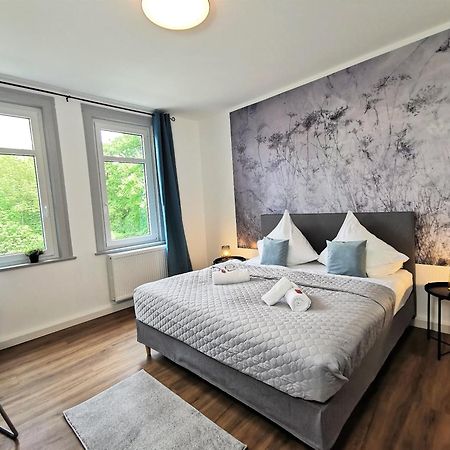 Bohnapartments - Stadtblick Zechenhaus - Balkon - Gratis Parkplatz - Wlan - Sehr Ruhig - Barrierearm Ilmenau Eksteriør billede