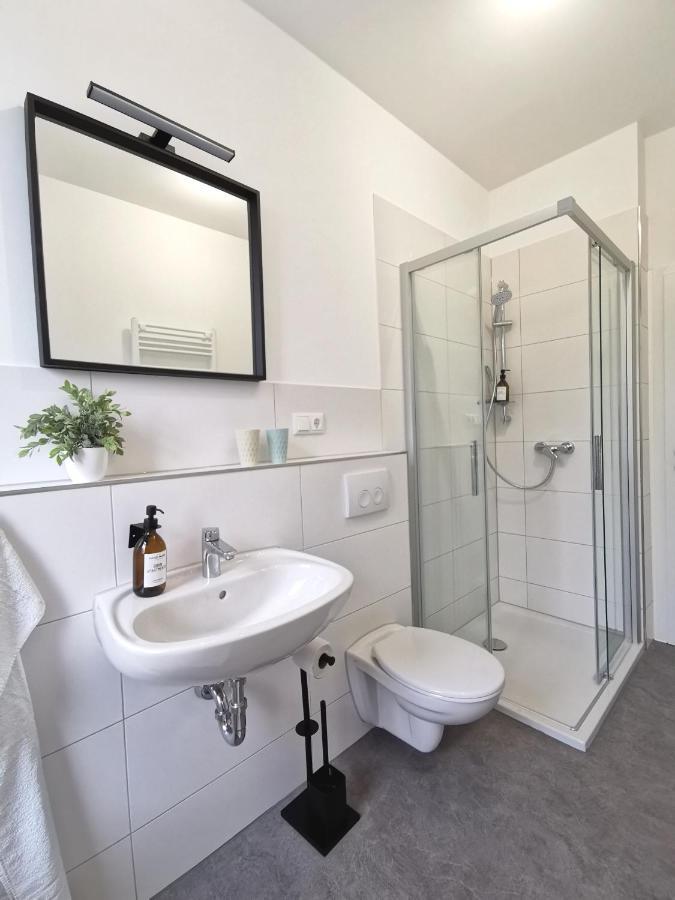 Bohnapartments - Stadtblick Zechenhaus - Balkon - Gratis Parkplatz - Wlan - Sehr Ruhig - Barrierearm Ilmenau Eksteriør billede
