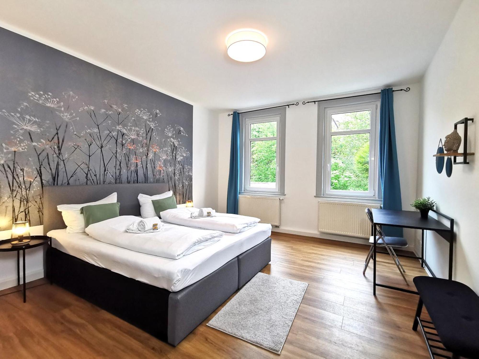 Bohnapartments - Stadtblick Zechenhaus - Balkon - Gratis Parkplatz - Wlan - Sehr Ruhig - Barrierearm Ilmenau Eksteriør billede